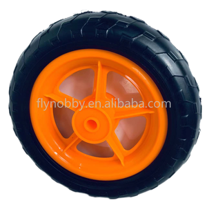 Rueda de Repuesto para Carrito de Juguete Infantil <span class=keywords><strong>Nobby</strong></span> B-W2100 de 8 Pulgadas, Llanta de Plástico EVA con Rodamiento de Bolas, Capacidad de Carga de 30-35 kg para Bicicleta Infantil - Product Image 3
