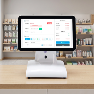 Terminal de point de vente tactile Android Windows 15 pouces tout-en-un avec écran client pour magasin de détail - Product Image 1