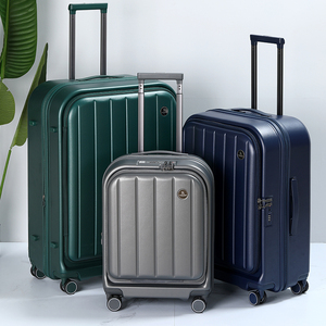 Juego de Maletas Personalizadas <span class=keywords><strong>100</strong></span>% <span class=keywords><strong>PC</strong></span> de 3 Piezas, Duraderas, con Ruedas Giratorias de 360 Grados y Candado <span class=keywords><strong>TSA</strong></span> - Product Image 1