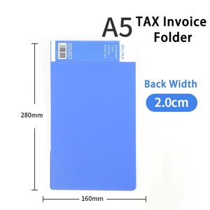 Carpeta de archivos con clip fuerte A5/A6 con logotipo personalizado, carpeta de portapapeles de cartera PP para almacenamiento de oficina o escuela en casa - Product Image 6