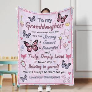 Valentine Heart Flannel Blanket <b>Throw</b> Blanket Nap Blanket Romantic Anniversary Gift <b>Super</b> <b>Soft</b> Machine Washable Custom Print YH- - Product Image 1