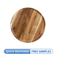 Plateaux de service en bois naturel multi-usages rustiques Offre Spéciale pour charcuterie Desserts cuisine fête mariage-plats personnalisables élégants