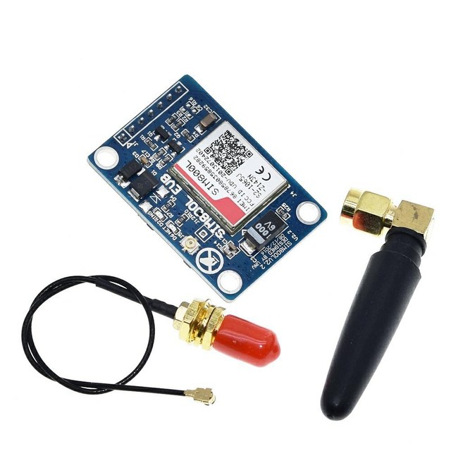 SIM800L V2.0 5V Wireless GSM GPRS MODULE Quad-Band W/ Antenna Cable