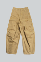 Pantalon cargo pour femme en denim respirant, déchiré et délavé, kaki, à jambes larges, multi-poches, style tactique, pour l'été