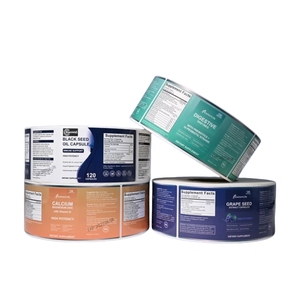 Phong cách mới giá rẻ biểu tượng tùy chỉnh không thấm nước độ nhớt cao sinh thái thân thiện Vinyl Nhãn sản phẩm cho các hạng mục - Product Image 6