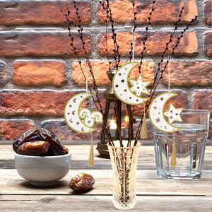 ของตกแต่งต้นไม้รอมฎอน ปราสาทพระจันทร์ ดาว โคมไฟรอมฎอน ของขวัญวันอีด ของตกแต่งโต๊ะ ของตกแต่งแขวนรอมฎอน ปี 2025 - Product Image 1