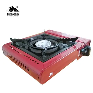 New Automatic Multi-function CE Gas Grill Gas Plate Outdoor Traveling Camping Single Burner Cooking Cooktops Portable Gas Stove