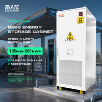 Système de stockage de batteries lithium-ion tout-en-un MATE 135KW 261KWH refroidi par liquide pour charge rapide hors réseau