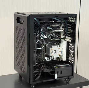 Station de travail IA haute performance Xeon E5 2698B v3 4xV100 32 Go 16 Go NVLink Refroidissement liquide Serveur d'apprentissage profond - Product Image 1