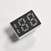 Afficheur LED blanc à 7 segments, 3 chiffres, 0,25 pouce, anode/cathode commune, mini tube numérique à trois chiffres pour instrument de mesure compact