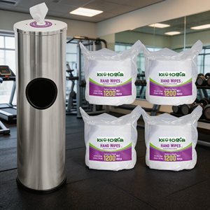 Lingettes nettoyantes OEM pour tapis de yoga et équipement de fitness, également utilisables comme lingettes anti-transpiration pour le <span class=keywords><strong>corps</strong></span> - Product Image 1