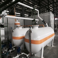 La machine continue de pyrolyse a utilisé l'usine de déchets en plastique 24 heures de travail continu