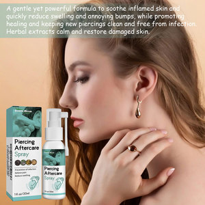 Ear <strong>Piercing</strong> Aftercare <strong>Solution</strong> 30ml <strong>Piercing</strong> Cleaner Aftercare Spray <strong>Body</strong> <strong>Piercing</strong> After Care Spray Cleaning <strong>Piercing</strong> Spray - Product Image 5