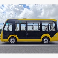 Bus électrique pour passagers 18 places, batterie CATL, minibus à énergie nouvelle pour les trajets en ville