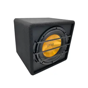 High performance power sound audio 10 inch subwoofer enclosure