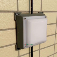 Point de pixel LED RGBW personnalisé L120mm W120mm aluminium PC IP65 blanc paysage lumière parc à thème usine puissance rouge vert bleu