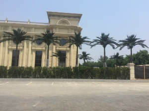 Palmier Palmier Artificiel en Plastique de <span class=keywords><strong>3</strong></span> à 12 Mètres de Hauteur, Décoration d'Extérieur - Product Image 2