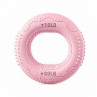 Cincin Genggaman Tangan Silikon Profesional Merk CWM Model 011 Dua Tingkat Resistensi Latihan Rehabilitasi Kekuatan Lengan 0.1kg