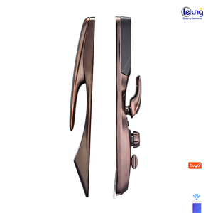 Serrure <span class=keywords><strong>de</strong></span> porte biométrique intelligente entièrement automatique S918 avec contrôle par application <span class=keywords><strong>WiFi</strong></span> et mot <span class=keywords><strong>de</strong></span> <span class=keywords><strong>passe</strong></span> pour portes en aluminium/bois - Product Image 4