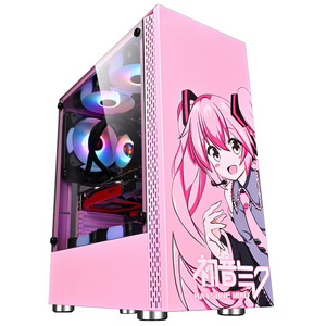 เคสคอมพิวเตอร์สำหรับเล่นเกม ATX MATX เคสคอมพิวเตอร์เดสก์ท็อปกระจกเทมเปอร์ระบายความร้อนด้วยน้ำเคสคอมพิวเตอร์สำหรับเล่นเกม E-Sports - Product Image 6