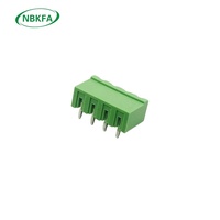Bornier de raccordement mâle et femelle à pas de 5,08 mm KF2EDGK/R/RC-5.08-6PIN, borniers enfichables 6 broches