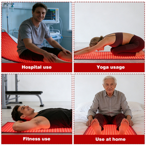 Manta de Terapia de Luz Roja con Certificación Médica, Chips Dobles para Uso Doméstico - Product Image 4