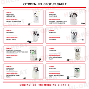 172022047r משאבת דלק חשמלית באיכות גבוהה חלקי רכב עבור לוגיאן - Product Image 5