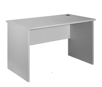 Bureau d'ordinateur ergonomique moderne en bois avec surface en MDF et tiroir - Poste de travail pour l'étude - Mobilier de bureau