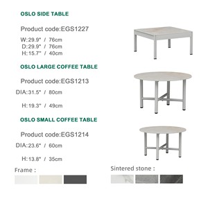 Conjunto de Sofás Modernos de Lujo en Forma de L de Aluminio para Jardín, Balcón, Patio y Uso en Exteriores - Product Image 4