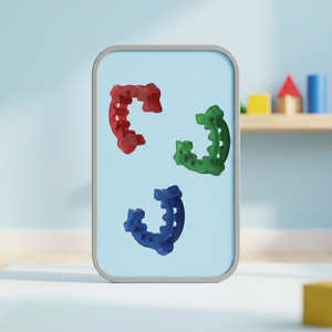 Colored Laboratory Beaker Clamp <b>Plastic</b> Test Tube Holder Chemical Experiment <b>Bench</b> Clamp - Product Image 3
