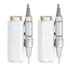 Machine à ongles 2 en 1, 35000 tr/min, avec lampe de durcissement UV, outil de ponçage électrique rechargeable portable pour enlever le gel - Product Image 5