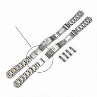 inoxydable respirant de luxe de qualité supérieure, taille réglable 18-21mm ajustement personnalisé RoIIex Submariner Dayt0na