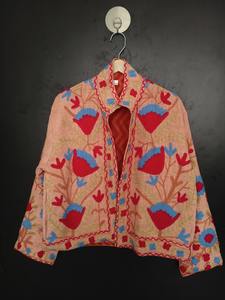 Veste pour femme en coton 100% respirant, réversible, tissée à la main, matelassée, pour l'automne et l'hiver - Product Image 2