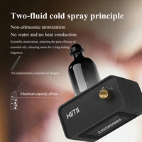 Diffuseur d'huiles essentielles sans eau, rechargeable par USB, alimenté par batterie, portable, aromathérapie, utilisation en hôtel, capacité de 10 à 50 ml, bois
