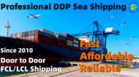 Partenaire logistique mondial abordable et sécurisé, agent d'expédition offrant des services DDP aux États-Unis / Autriche / Suisse et service porte à porte