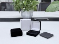 Boîte de rangement de luxe en velours pour badges, pièces de monnaie, médailles et souvenirs - Vente en gros