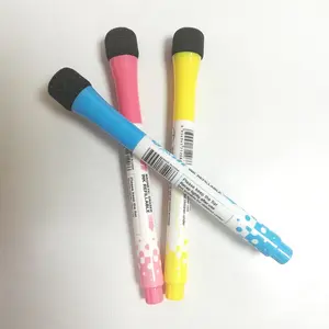 Personalização Barato Alta qualidade 8 cores whiteboard canetas Erasable Dry Apagar Whiteboard Marcadores e borracha