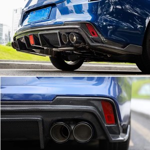 EAL ararbon Iber or iffuser ADIO adiadillac 4 4 2020-2023 Car umear umper ip con Light ppgrade 3D tyle uto iffuse xxhaust PES IPES - Product Image 4