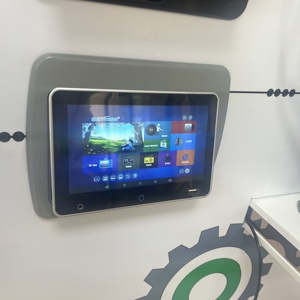 Appui-tête Android Divertissement arrière Usb Multifonction Wifi <span class=keywords><strong>4k</strong></span> Écran Smart Tv Voiture Appui-tête Android Moniteur Gris Écran 7 pouces - Product Image 5
