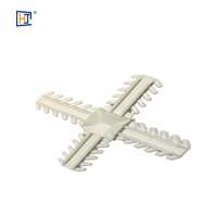 Connecteurs d'angle croisés pour barres de grille géorgiennes, barres Muntin, bandes décoratives en verre isolant, double vitrage, fenêtres, portes, plastique