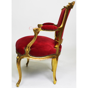 Canapé lounge de luxe à cadre en <span class=keywords><strong>bois</strong></span> pour hôtel <span class=keywords><strong>Fauteuil</strong></span> d'appoint pour une place <span class=keywords><strong>Fauteuil</strong></span> <span class=keywords><strong>vintage</strong></span> en velours moderne - Product Image 3
