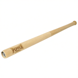 Bate de béisbol de madera Pepper Game de 34 pulgadas para práctica y entrenamiento - Product Image 2
