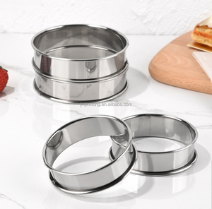 Moule <span class=keywords><strong>à</strong></span> gâteau rond en acier inoxydable, motif ombré, pour pâtisserie, Mousse - Product Image 2