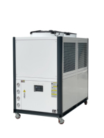 Refroidisseur de moteur industriel Gainwal 10HP à refroidissement par eau, haute précision, 9KW, réfrigérant R-22/R134a, 380V/415V, entièrement fermé