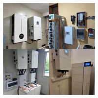 Solution d'énergie solaire triphasée 30KW SUNDTA avec onduleur hybride Deye&Solis et batterie solaire, alimentation sans interruption