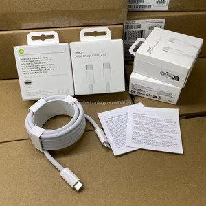 Ban đầu mới nylon bện 240W PD Loại C để Loại C Cáp cho <span class=keywords><strong>iPhone</strong></span> 15 16 17 Pro max nhanh chóng sạc USB C Cáp dữ liệu cho Apple - Product Image 2