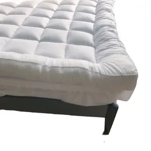 Leverancier Verkoop 100% Microfiber 14Cm Gusset 1600gsm Opvouwbaar Bed Polyester Rokken Saudi Arabia Uae Matras Topper
