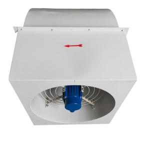 Ventilateur axial anti-explosion mural en acier au carbone BWEX/WEXD avec écran anti-insectes à coude de 45 degrés - Product Image 3