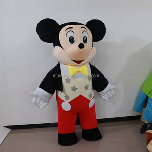 Efun-Costume de Mascotte <span class=keywords><strong>Mickey</strong></span> <span class=keywords><strong>Gonflable</strong></span> Personnalisée Professionnelle, 1 Pièce, Animal de Dessin Animé, Cosplay, Fête de Carnaval, à Vendre, quantité minimale de commande - Product Image 3