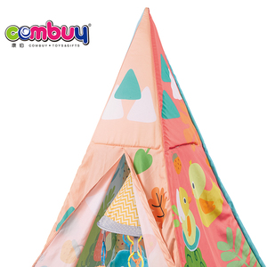 4 de una sola puerta tipi almohada de algodón de bebé niños juguete <span class=keywords><strong>casa</strong></span> de campaña - Product Image 3